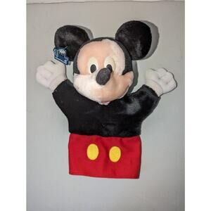 Applause Mickey Mouse 10" Stuffed Plush Hand Puppet -0823
